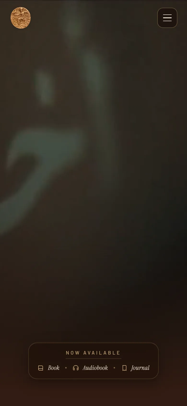 Calligraphy intro on mobile