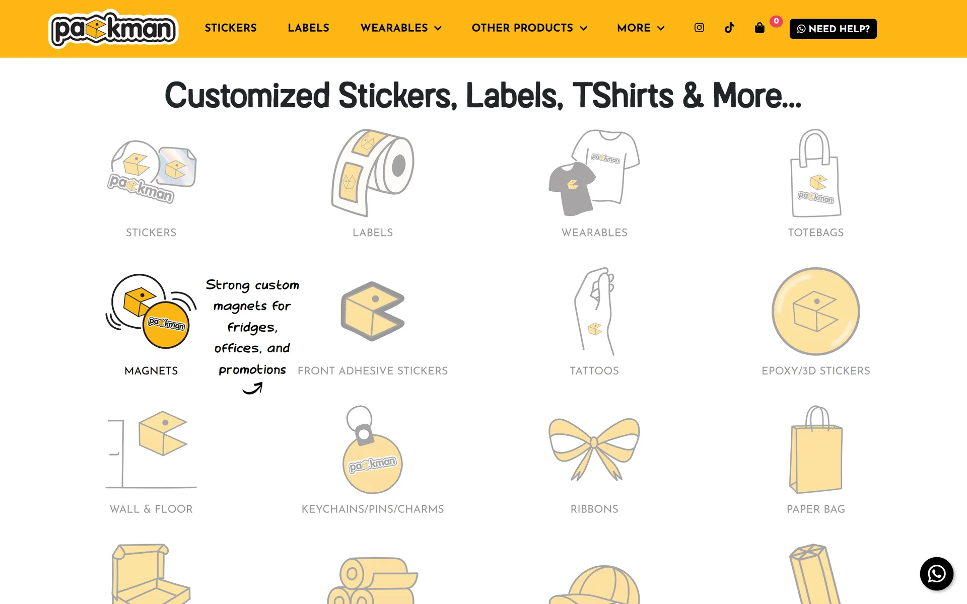 Packman Graphics home page
