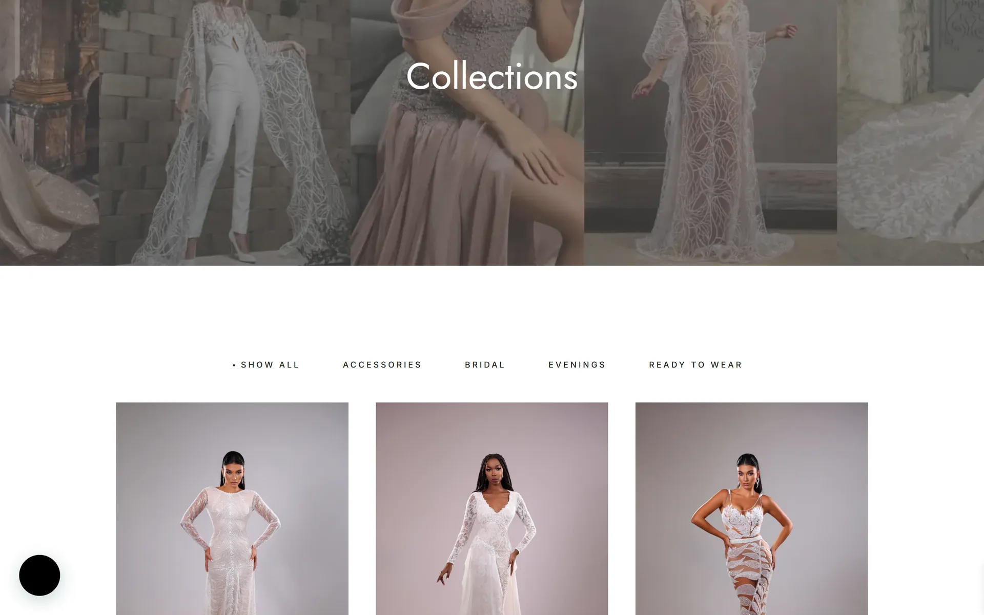 Ehsan Chamoun filterable collections lookbook