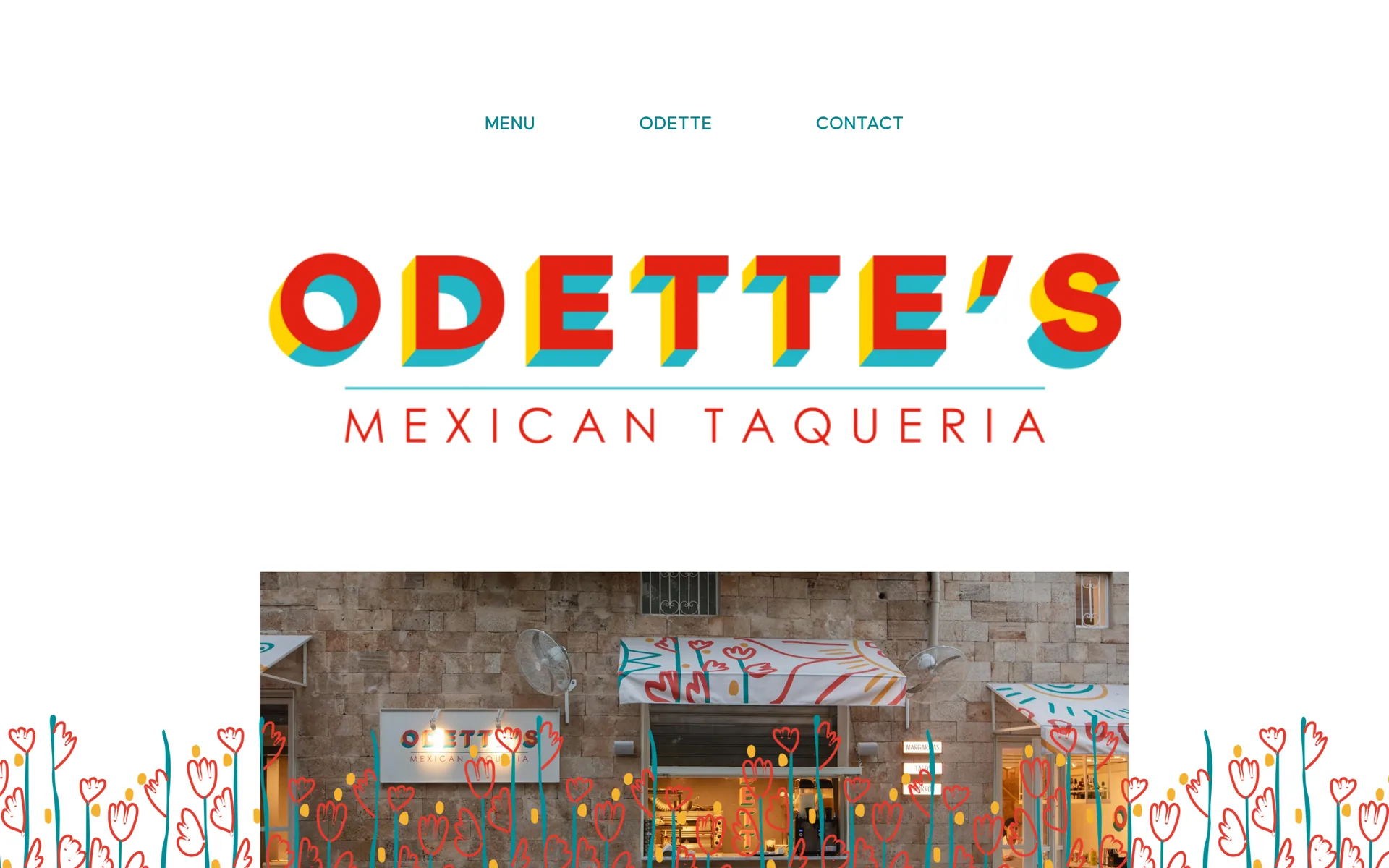 Odette's Mexican Taqueria home page