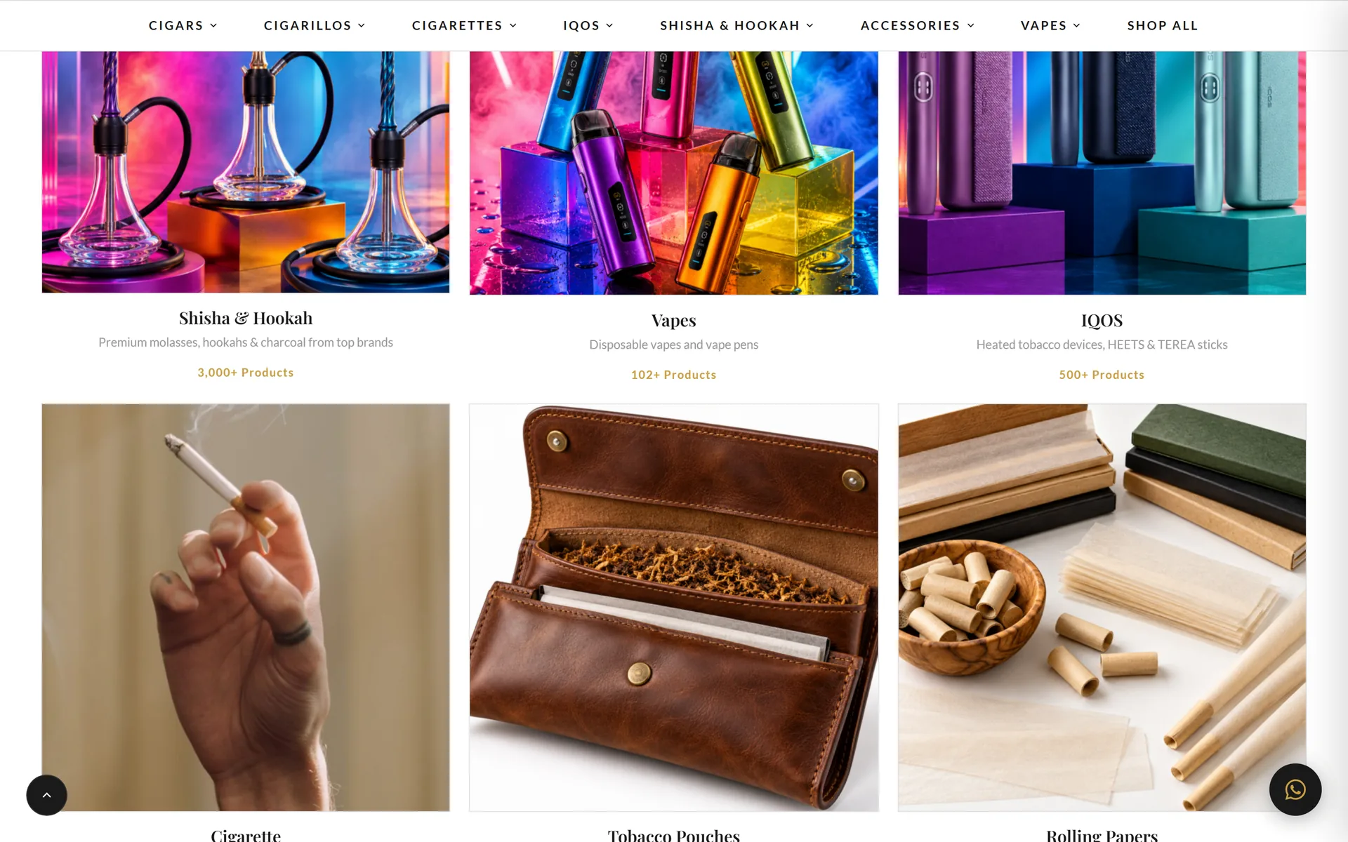 SmokingLB shisha, vapes and IQOS collections