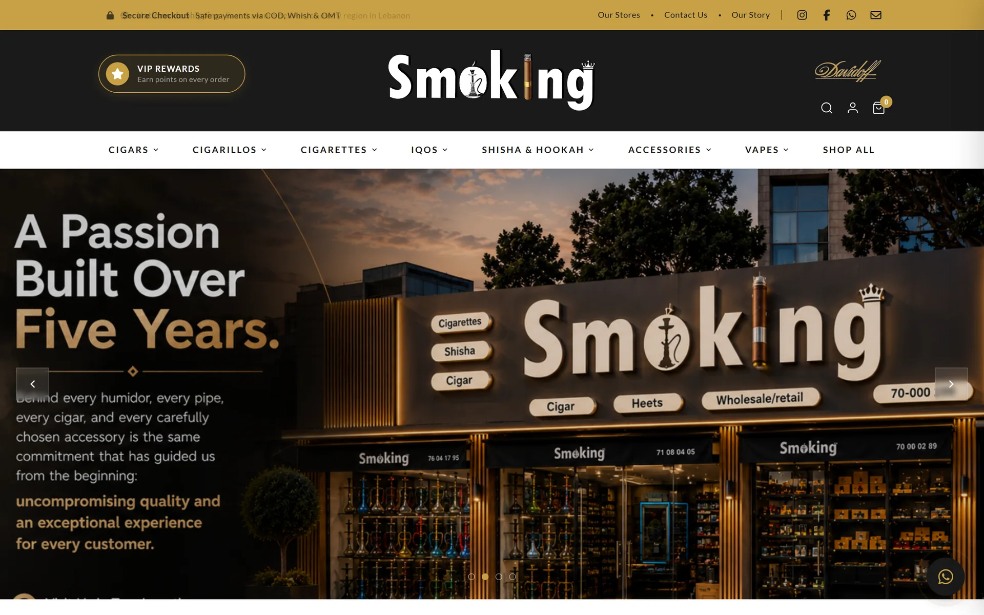 SmokingLB home page