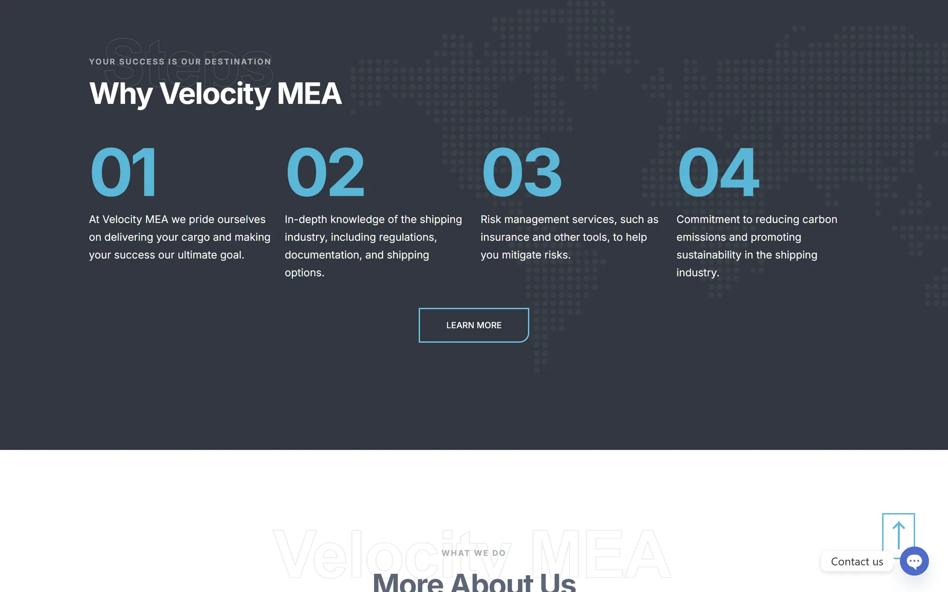 Why Velocity MEA section with four reasons